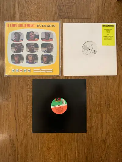 Selling my record collection A Tribe Called Quest - Scenario 1992 $40 Born Jamericans - Warning Sign...