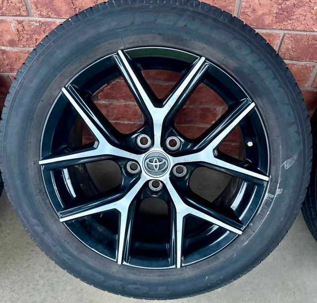 TOYOTA RAV4 O.E.M RIMS AND ALL SEASON TIRES 235/55/R18 in Tires & Rims in City of Toronto - Image 3