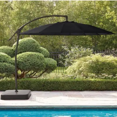 10 feet Round Offset Shanghai Cantilever Umbrella, View more