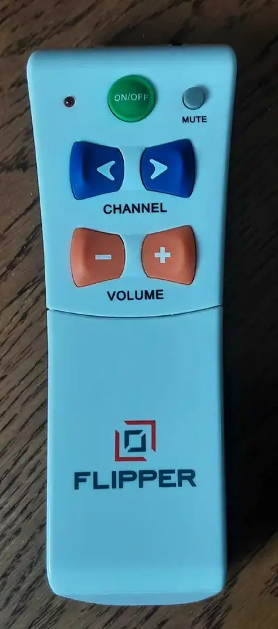 Flipper 2 device tv remote, big buttons, in Don Mills, View more