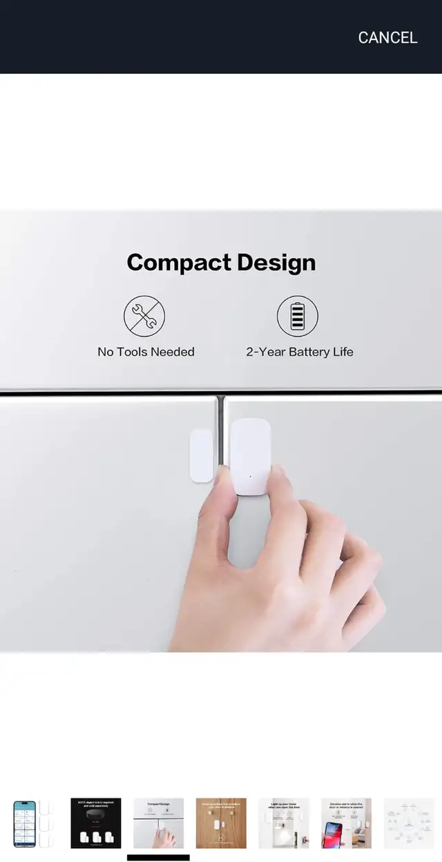Aqara Zigbee Door and Window Sensor 3 Pack in Outdoor Tools & Storage in City of Toronto - Image 7