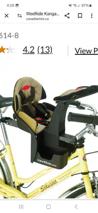 WeeRide Bike Seat