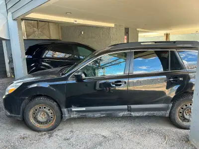 2011 Subaru outback limited as is, needs new control arms. Dependable, fun car, great for in the cit...