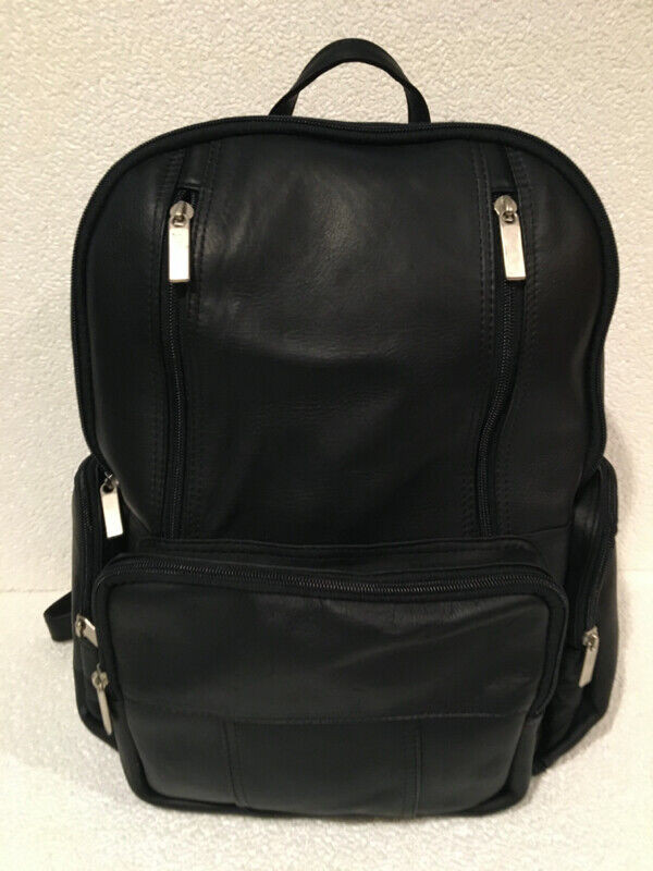 Leather Laptop Backpack (Mint) in Laptop Accessories in Windsor Region - Image 2