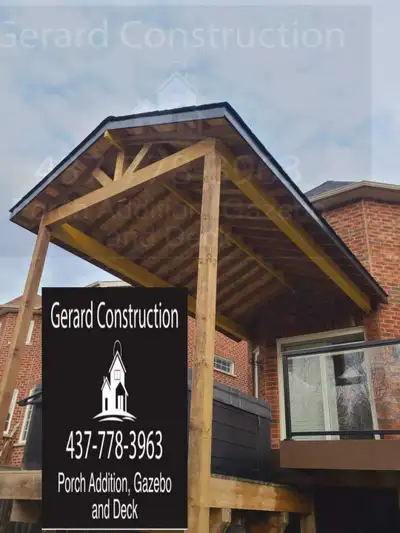 GAZEBO,  SHED, PERGOLA,  CARPORT, DECK, FENCE , View more