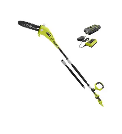 RYOBI 40V 10-inch Cordless Battery Pole Saw with 4Ah Battery and, View more