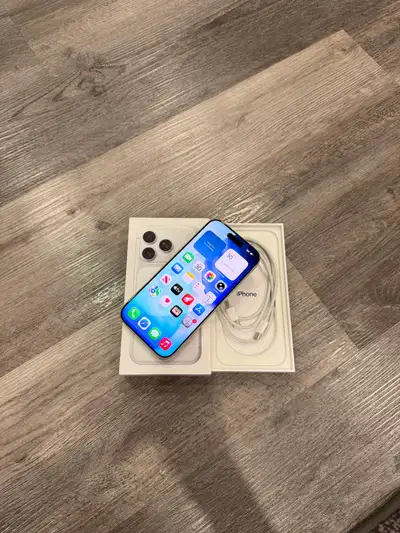 Silver iPhone 17 Pro 256GB - Warranty Dec 2026 - 100% Battery, View more