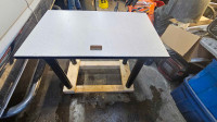 Rolling shop table