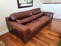 Nattuzi genuine leather luxury couch sofa 