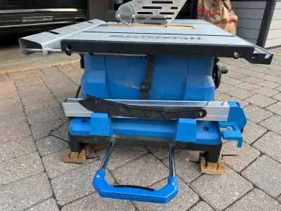 Mastercraft 10” table saw, View more