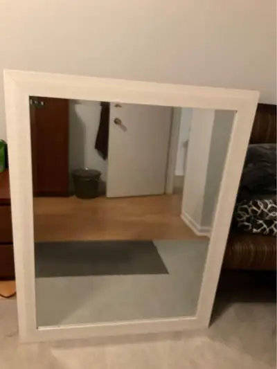 Wall Mirror with Textured Frame, View more