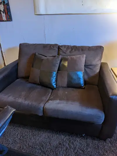 couch loveseat with pillows, View more