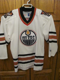Nugent-Hopkins Edmonton Oilers Authentic Jersey - Stitched Youth Sz L / XL  NEW