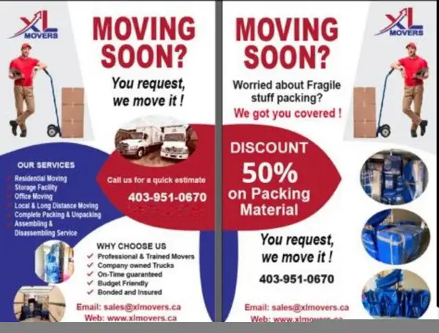 XL Moving & Storage Calgary!63735896245123122