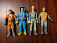 Ghostbusters lot of 4 1980's figures