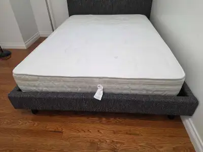 Double bed, with mattress. 1 year old, in very good condition. Needs to be picked up at pt.mckay nw...