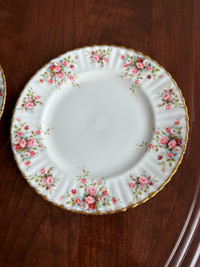 Royal Doulton cottage garden Rose Dinner plates