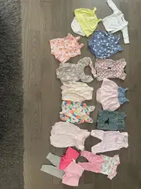 Baby girl 3 months clothes / Vêtements bébé fille 3m