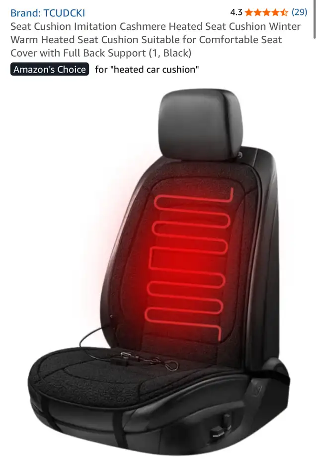 Car Heated Seat Cushion  in Other in Hamilton - Image 2