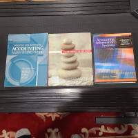 I HAVE 3 BOOKS OF ACCOUNTING FOR SALE