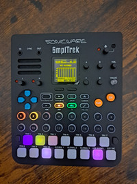 SmplTrek Sonicware  Sampler-Sequencer Audio Midi