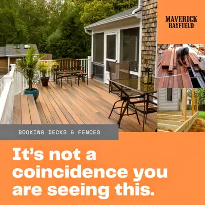 Stop complaining about your old deck., View more