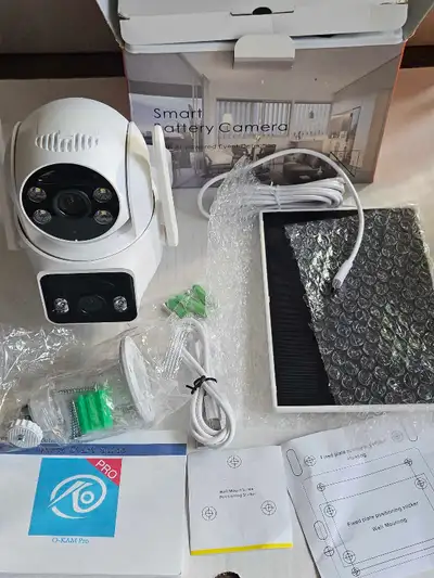 solar Power outdoor security camera- New , View more
