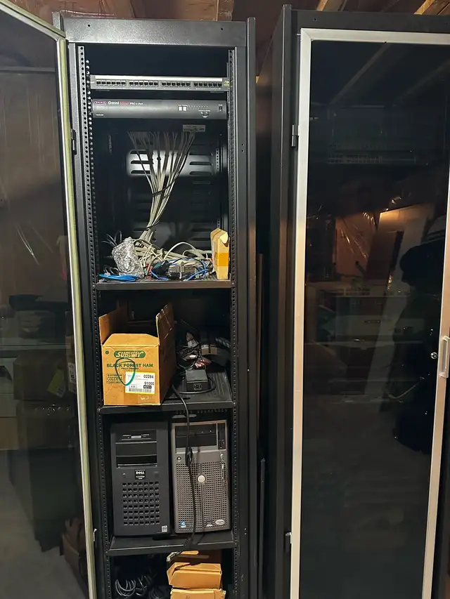 Computer sever cabinets, $350 each x2!405734984610621441