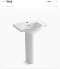Pedestal Sink  - Kohler (new)