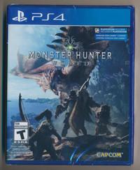 ORIGINAL SEALED NEW PS4 MONSTER HUNTER WORLD VIDEO GAME