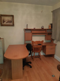 Bureau en bois - Wood office desk