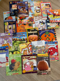 24 fall, Thanksgiving and Halloween children’s books