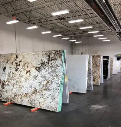 Kitchen Countertops on sale! Granite and Quartz available at cheap prices. Lots of options With Fabr...
