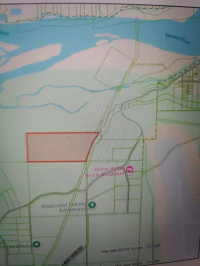 82 acres subdividable into 10 acre parcels zoned Country Residential