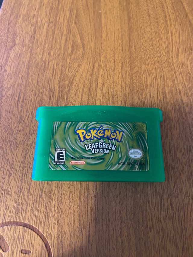 Authentic Pokemon Leaf Green in Other in Calgary