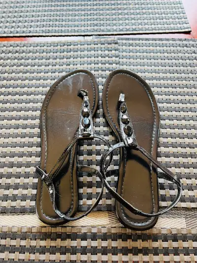 Shoes: Women Slingback Flats Sandals Flip Flop Ankle Strap, View more