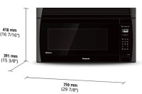 Panasonic 30in over Range microwave $150 obo
