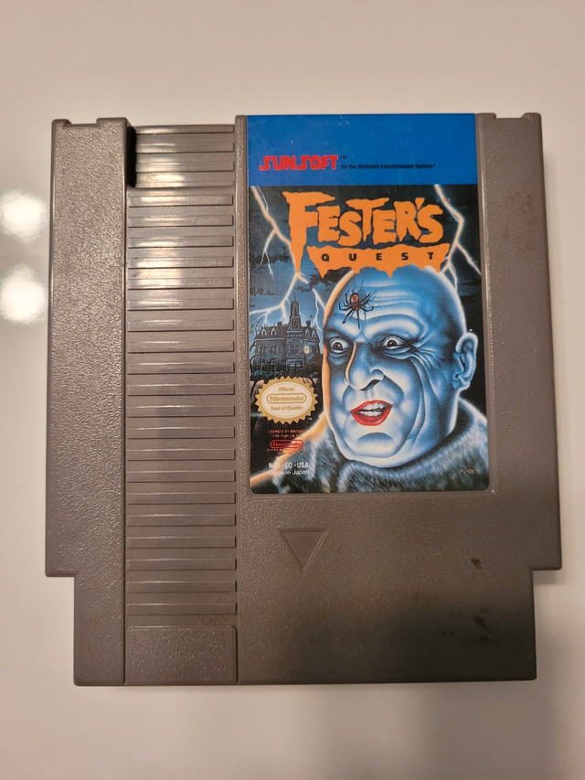 Fester's quest nintendo NES game dans Consoles classiques  à Ville de Montréal