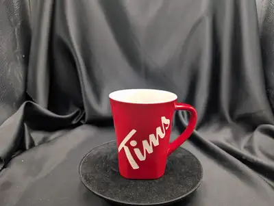 2013 Tim Hortons Limited Edition #/N 013 Red Coffee Mug Cup 3D, View more