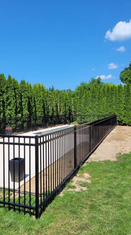 STEEL FENCE, METAL FENCE, IRON FENCE - BRAND NEW - $32 PER LF in Decks & Fences in St. Catharines - Image 2