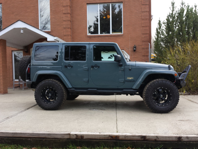 2014 Jeep Wrangler Sahara for sale in Cars & Trucks in St. Albert - Image 2