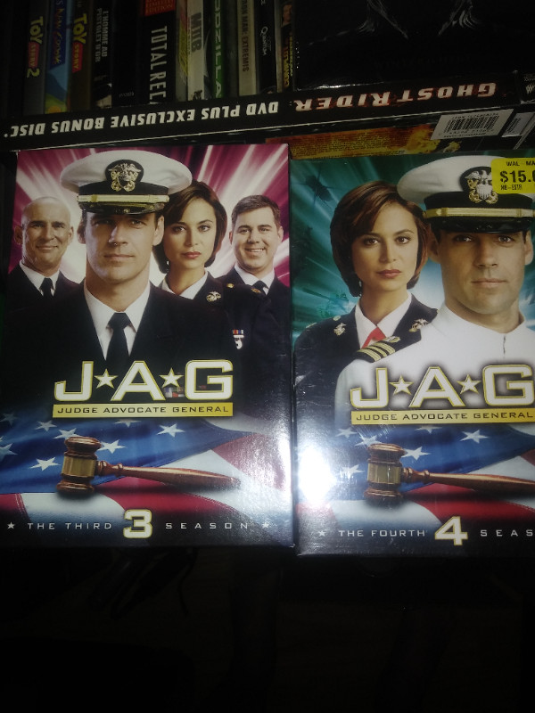 JAG Season 1 thru 4 DVD in CDs, DVDs & Blu-ray in Belleville