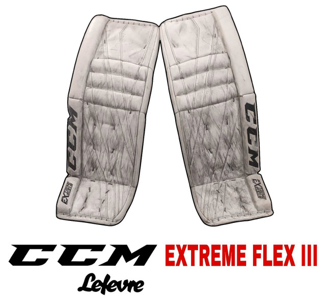 CCM Extreme Flex III - Goalie Pads [34+2] in Hockey in Hamilton