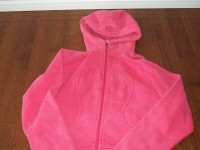 lululemon athletica hoodie zip up used size s 6 pink