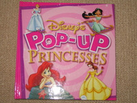 Disney Pop-Up Princesses Hardcover Book (Like New)