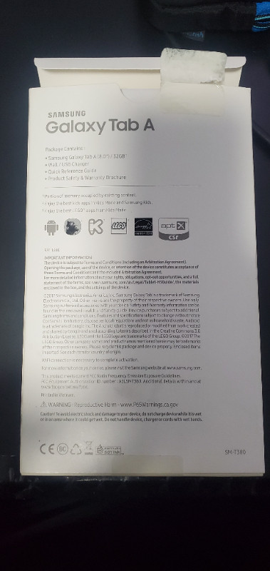Samsung Galaxy Tab A. Silver. 8.0". 32GB. Wi-Fi in iPad & Tablet Accessories in Edmonton - Image 4