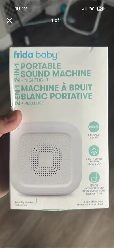 Brand new sound machine , View more