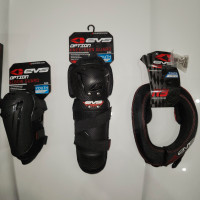 EVS Youth MX protection combo neck roll elbow knee pad