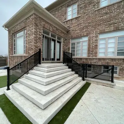 Aluminum & Glass Railings-Deck, Porch, Balcony, Walkout Basement, View more
