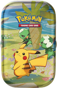 Pokemon Scarlet & Violet Series 5-Pack Mini Tins + 4 Promo Cards